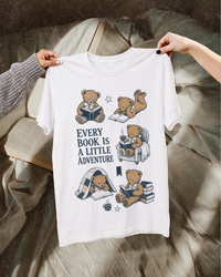 Every Book Is a Little Adventure Bookish Graphic Tee