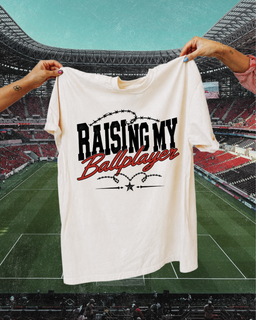 Raising My Ballplayer Game Day Graphic Tee
