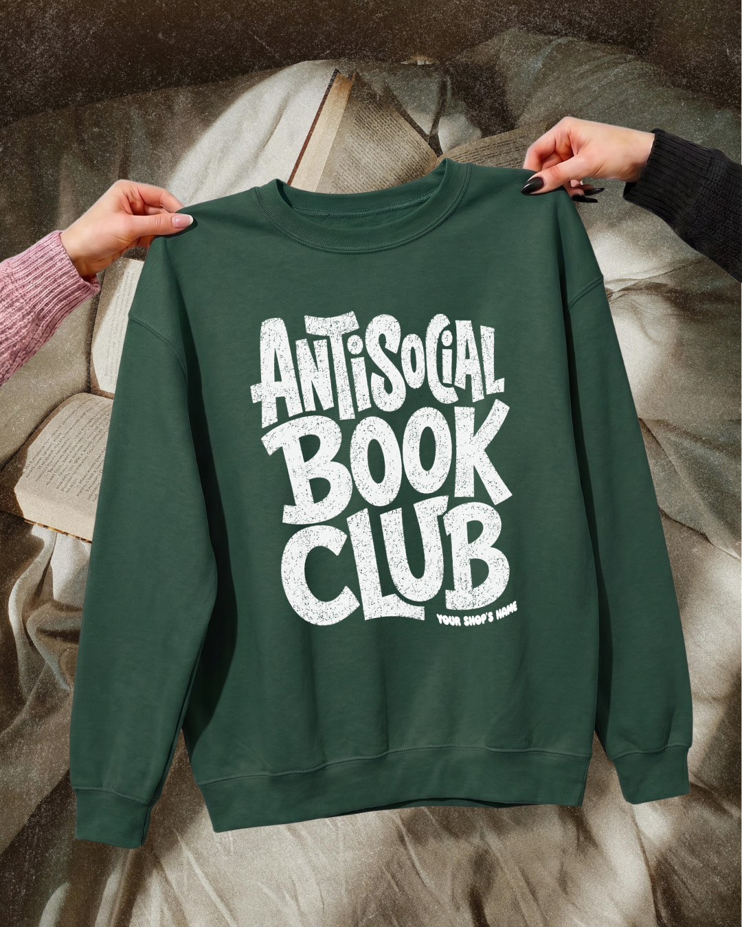 Antisocial Book Club Bookish Sweatshirt