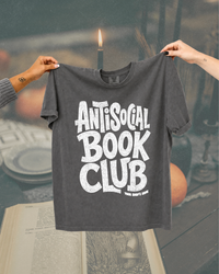 Antisocial Book Club Bookish Graphic Tee