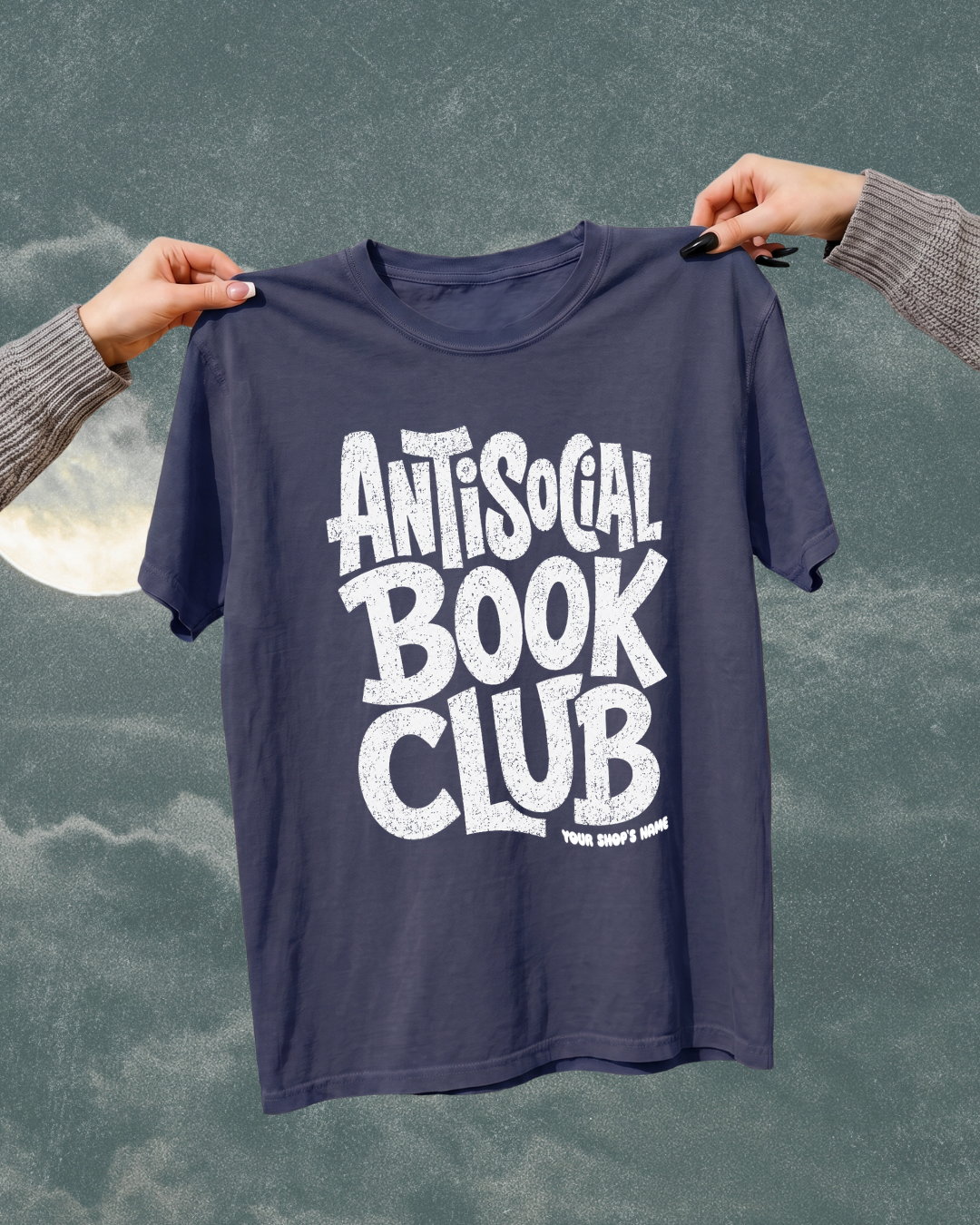 Antisocial Book Club Bookish Graphic Tee