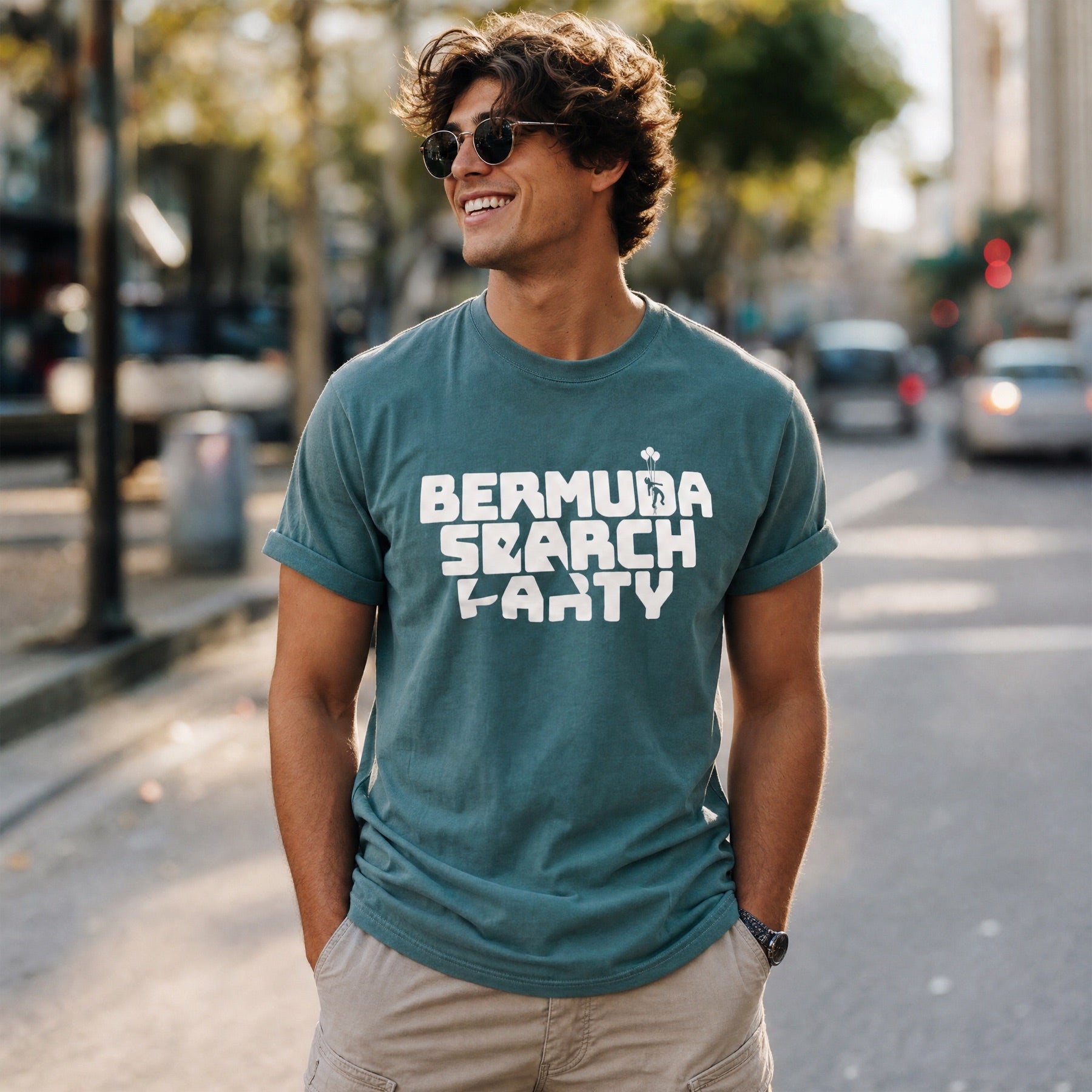 Back print street shot